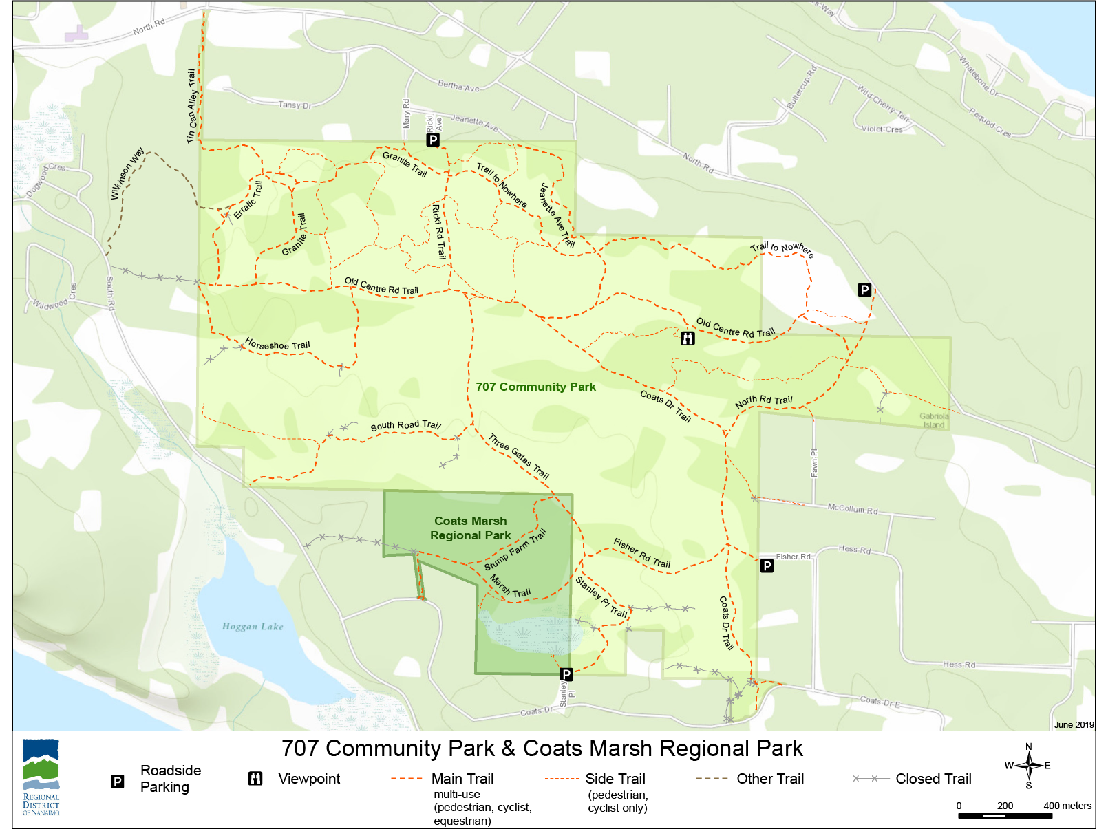 707 Community Park Map