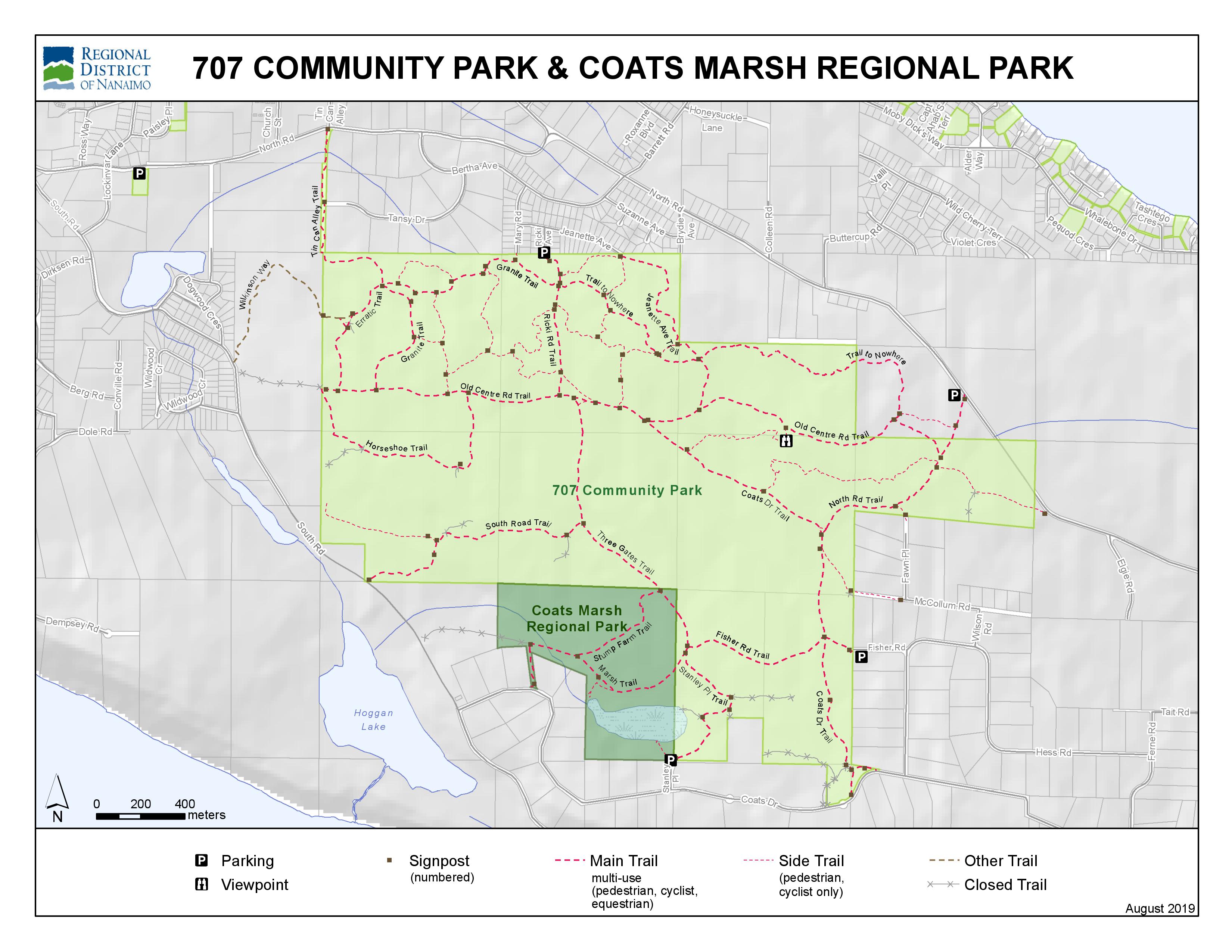 707 Community Park Map