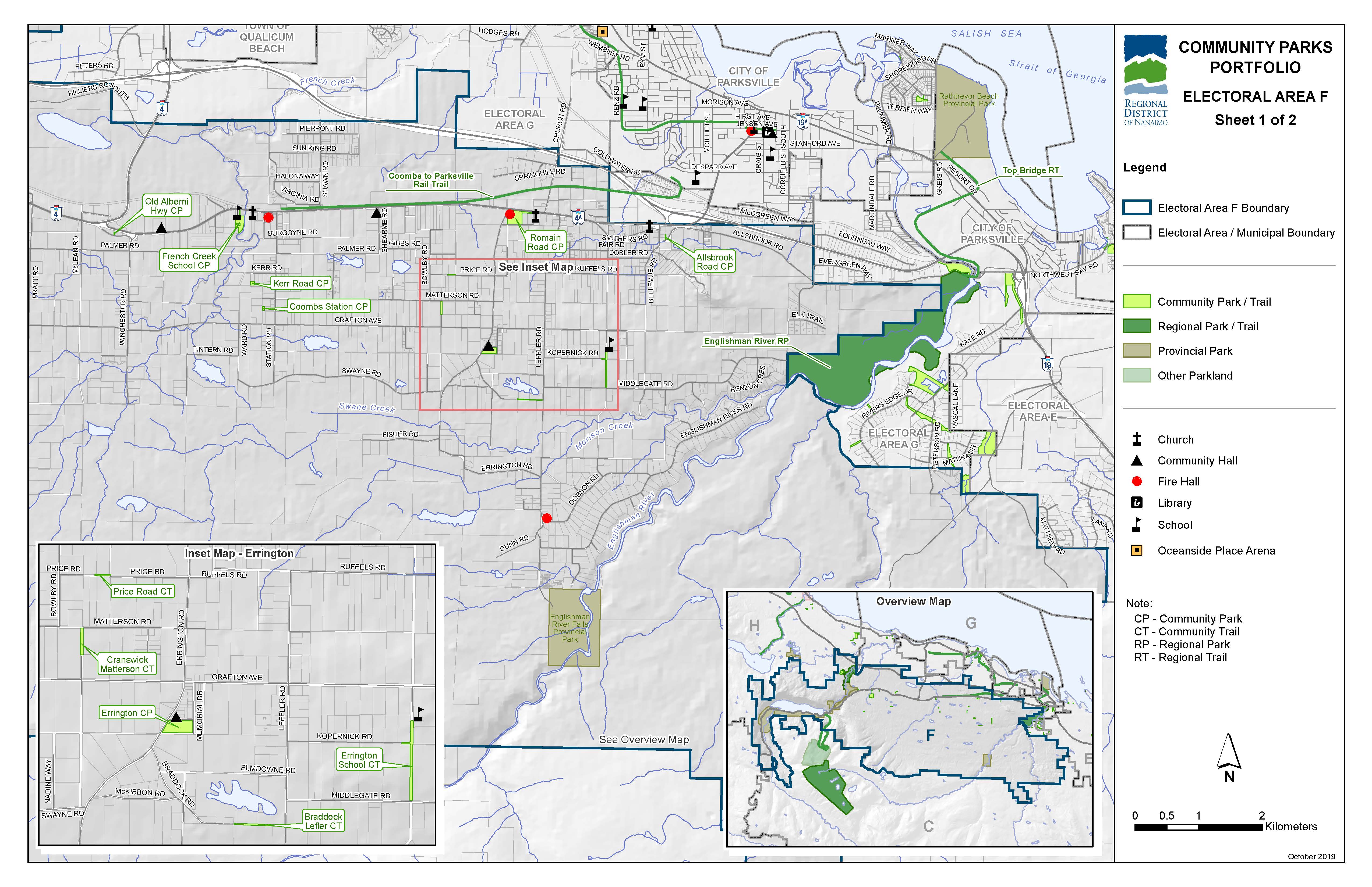 Community Parks and Trails for Area F (East)