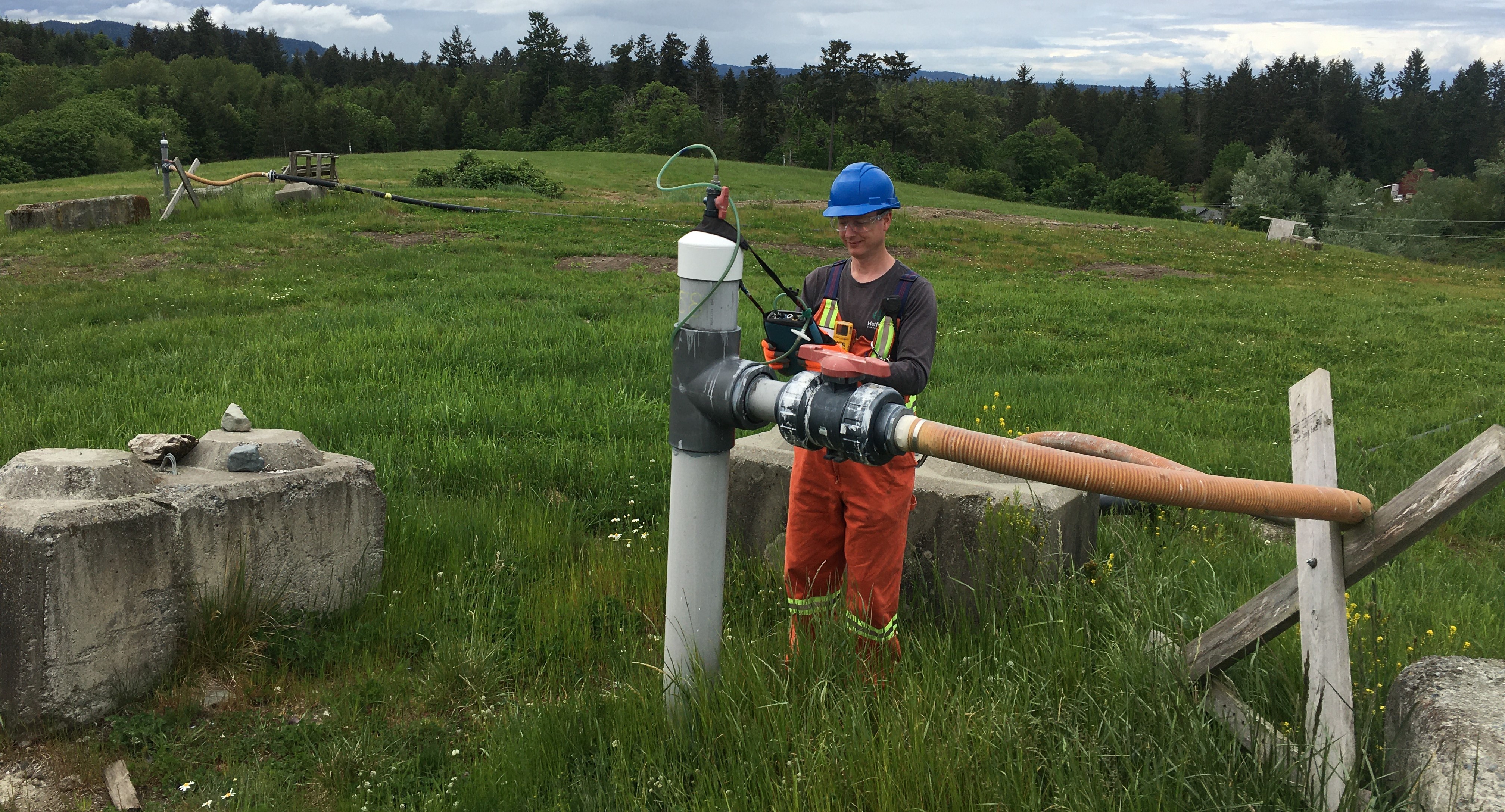 Landfill gas well monitoring