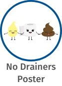No Drainers Poster