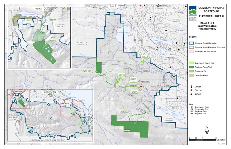 Area C EW/PV Community Parks Map