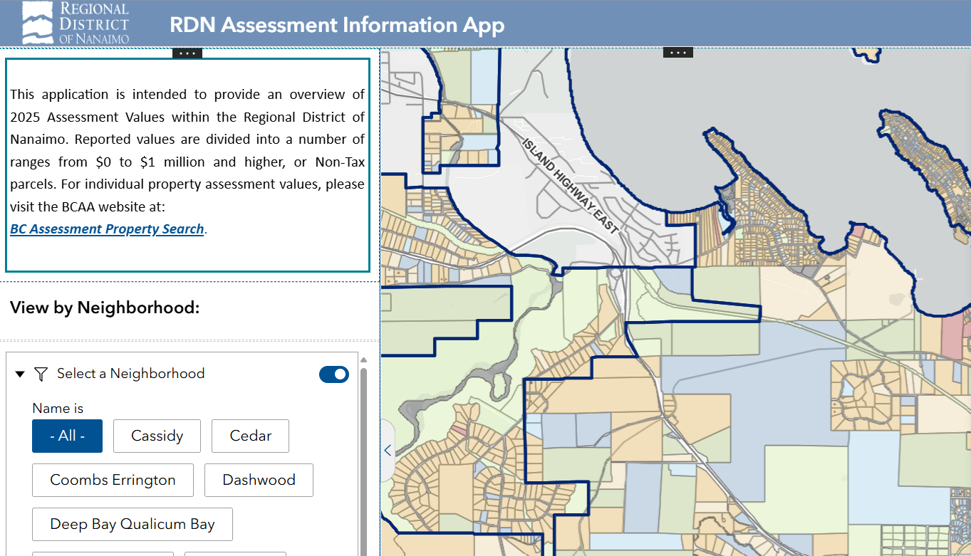 RDN Property Assessment Application